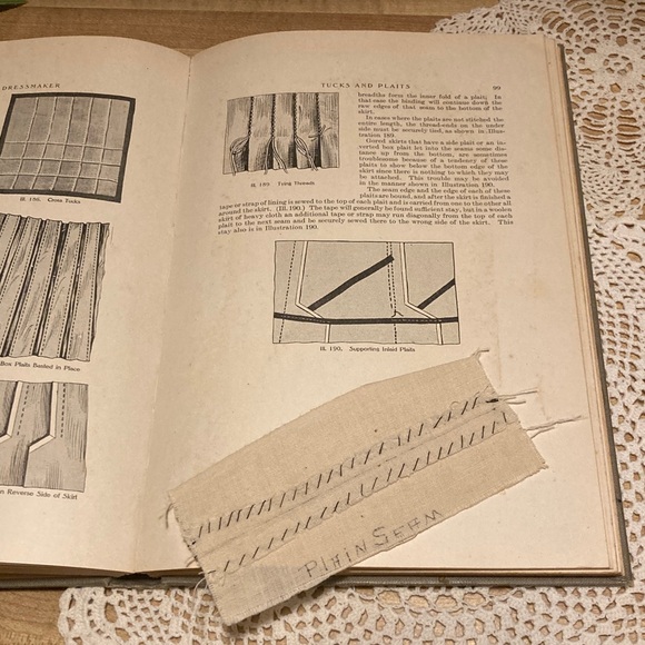 Antique 1921 The New Dressmaker Book Butterick Guide To Sewing And Tailoring - Picture 9 of 16